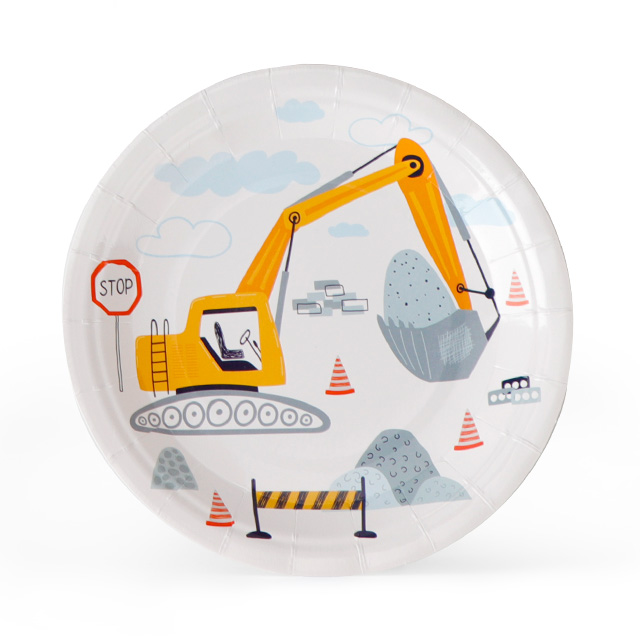 Одноразовая детская вечеринка пластина пластина