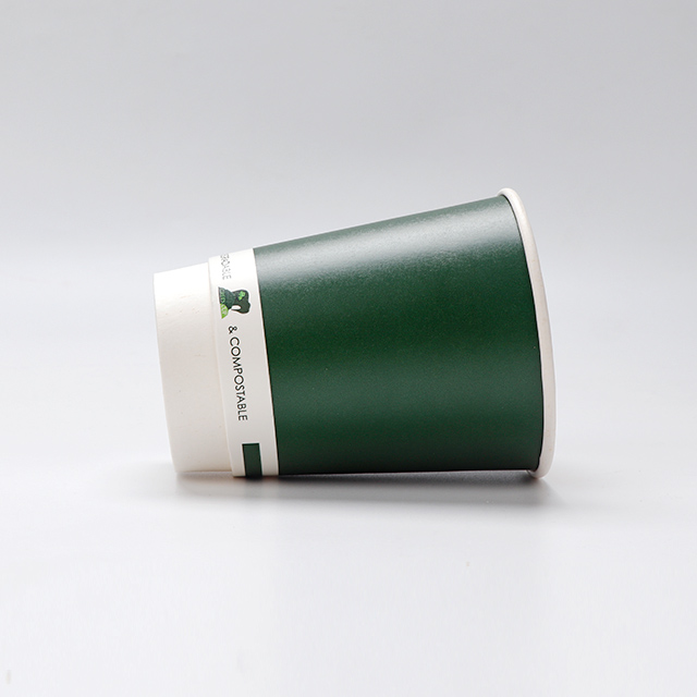 Индивидуальное компостируемое покрытие на водной основе 12 унций двойной стены бумажной чашки 