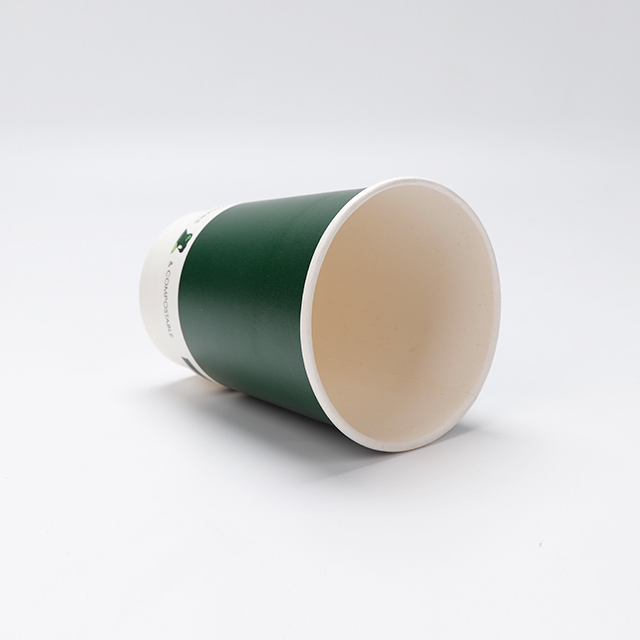 Индивидуальное компостируемое покрытие на водной основе 12 унций двойной стены бумажной чашки 