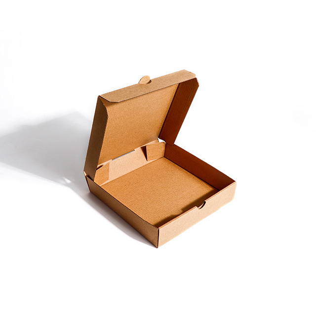 7-дюймовая гофрированная крафт-пицца коробка