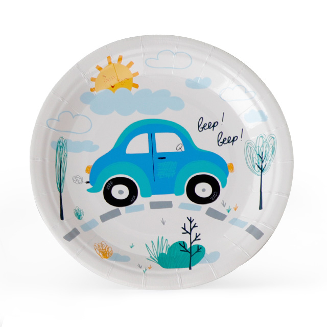 Одноразовая детская вечеринка пластина пластина